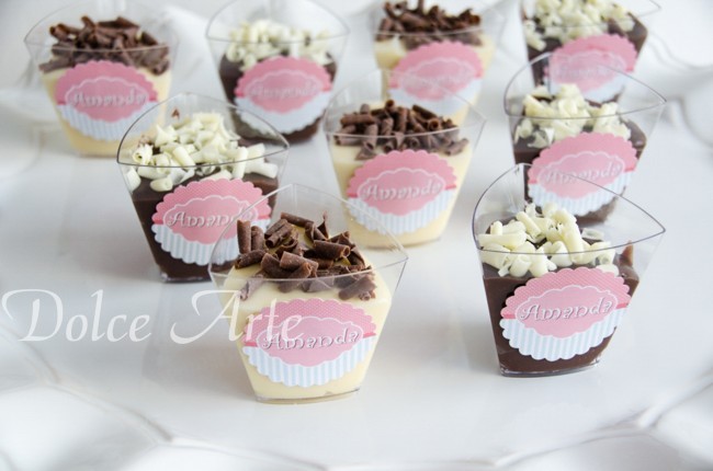 Tacinhas de Brigadeiro Decorados
