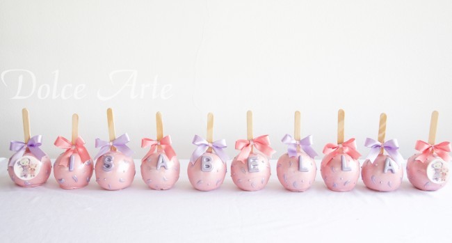 Maçãs de Chocolate Personalizadas