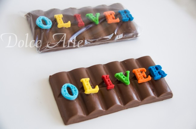 Barra de Chocolate Personalizada com Nome