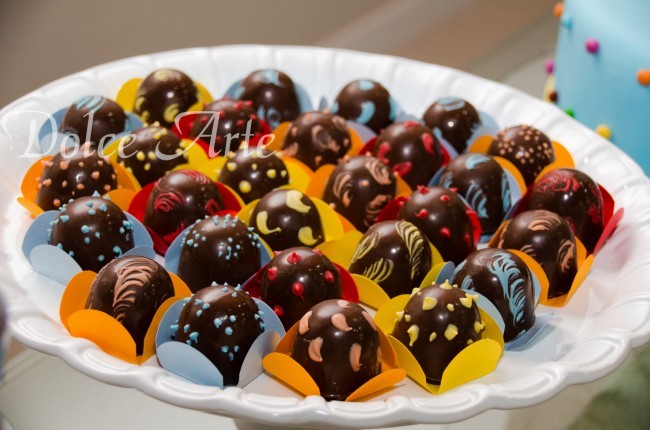 Mesa de Doces - Aniversário Hippie Chic