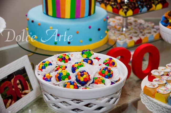 Mesa de Doces - Aniversário Hippie Chic