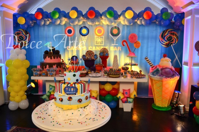 Mesa de Doces - Aniversário Infantil Candy Bar