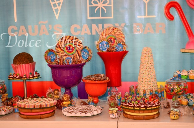 Mesa de Doces - Aniversário Infantil Candy Bar