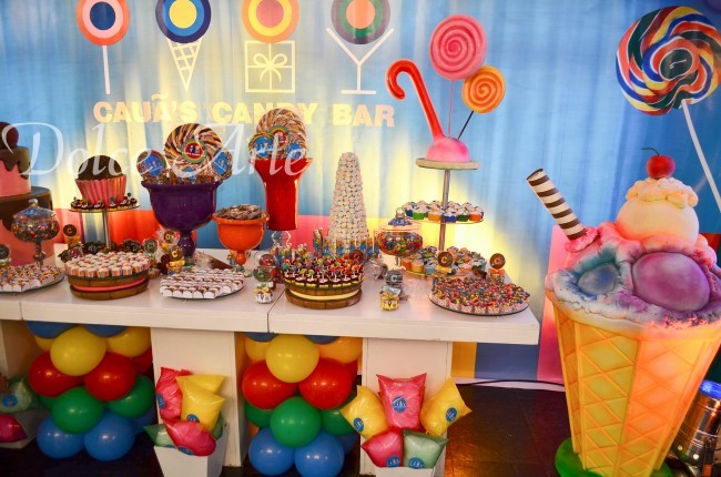 Mesa de Doces - Aniversário Infantil Candy Bar