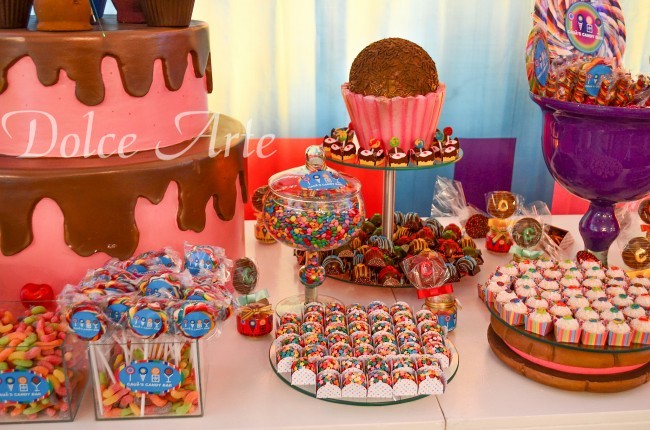 Mesa de Doces - Aniversário Infantil Candy Bar