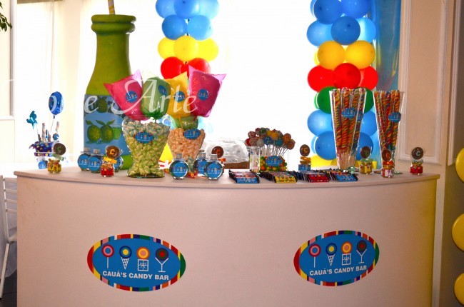 Mesa de Doces - Aniversário Infantil Candy Bar