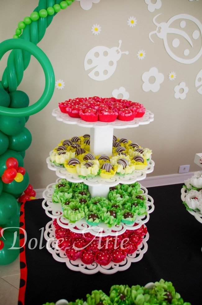 Mesa de Doces - Aniversário Infantil Joaninha