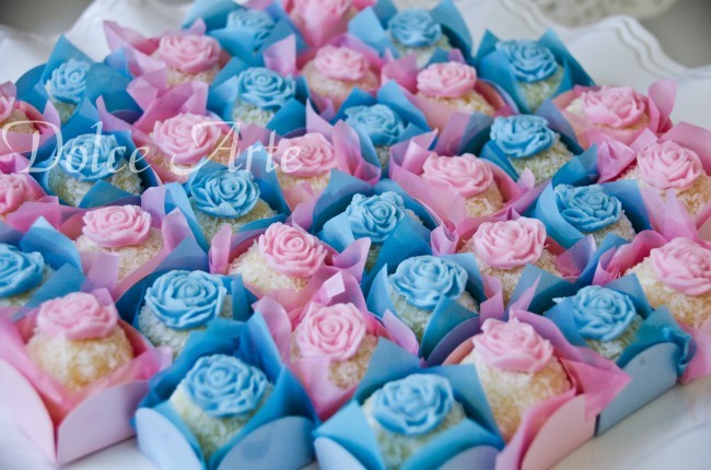 Mesa de Doces - Aniversário Infantil Rosa e Azul