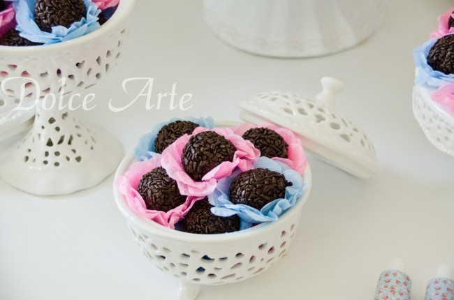 Mesa de Doces - Aniversário Infantil Rosa e Azul