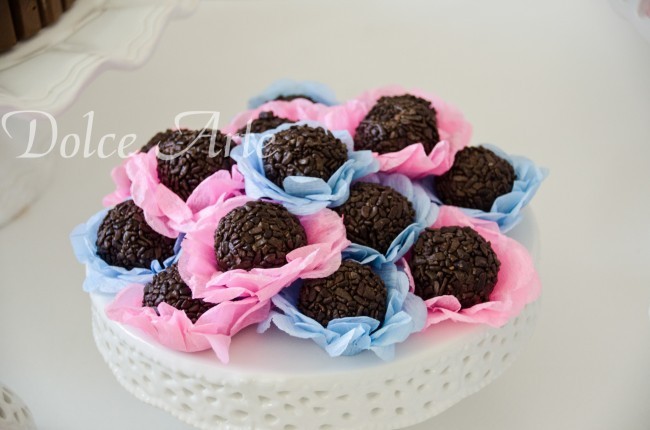 Mesa de Doces - Aniversário Infantil Rosa e Azul