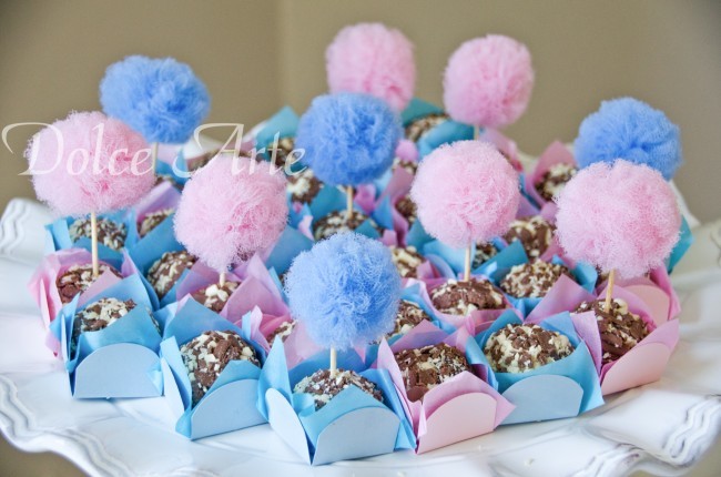 Mesa de Doces - Aniversário Infantil Rosa e Azul