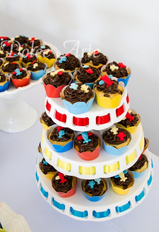 Mesa de Doces - Aniversário Infantil Urso Aviador