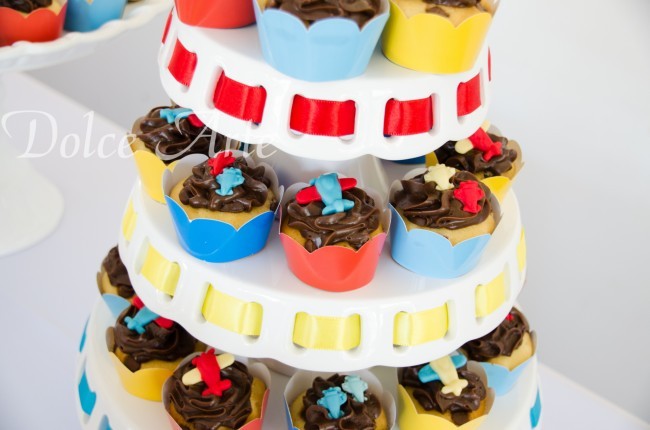 Mesa de Doces - Aniversário Infantil Urso Aviador