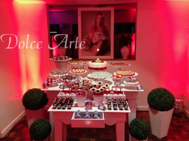 Mesa de Doces -  Aniversário Pet