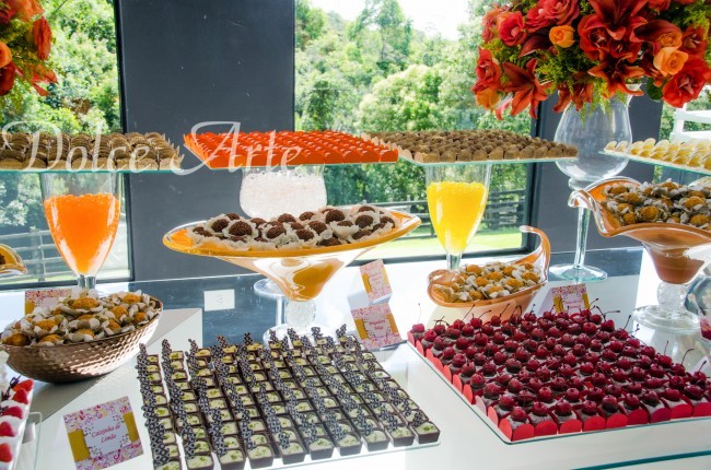 Mesa de Doces - Casamento Chácara Aburá