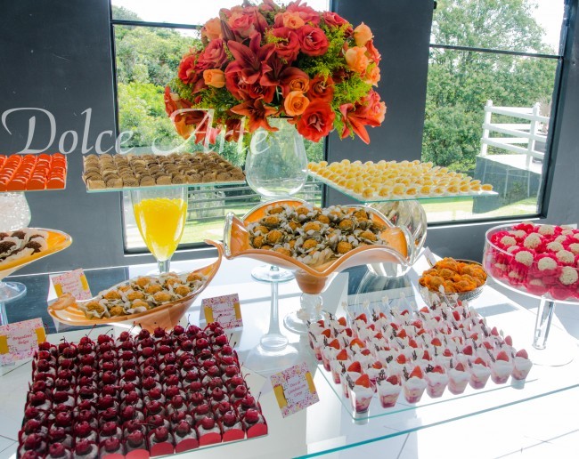 Mesa de Doces - Casamento Chácara Aburá