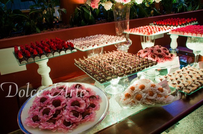Mesa de Doces - Casamento Duetto