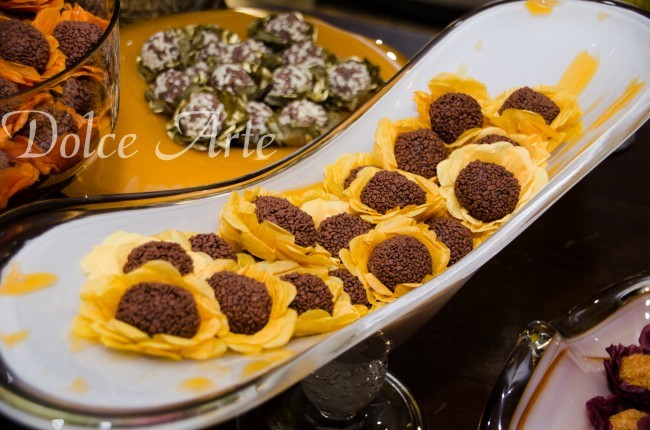 Mesa de Doces - Casamento Ilha do Mehl