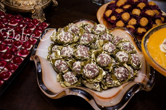 Mesa de Doces - Casamento Ilha do Mehl