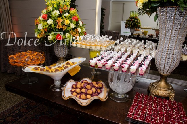 Mesa de Doces - Casamento Ilha do Mehl