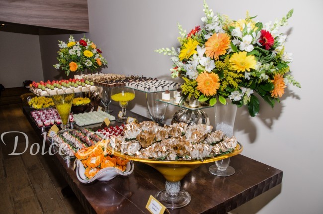 Mesa de Doces - Casamento Ilha do Mehl