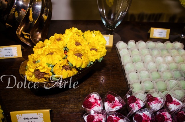 Mesa de Doces - Casamento Ilha do Mehl