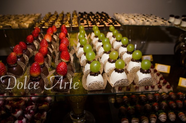 Mesa de Doces - Casamento Ilha do Mehl