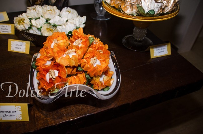 Mesa de Doces - Casamento Ilha do Mehl