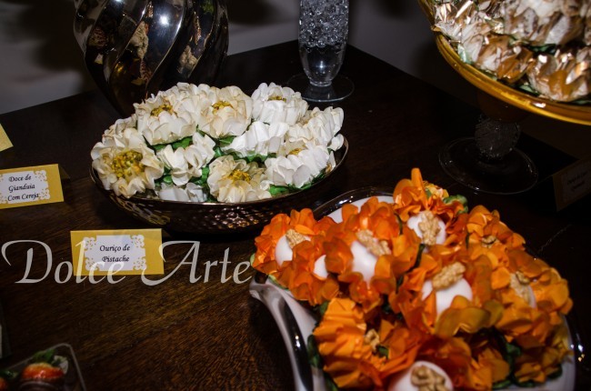 Mesa de Doces - Casamento Ilha do Mehl