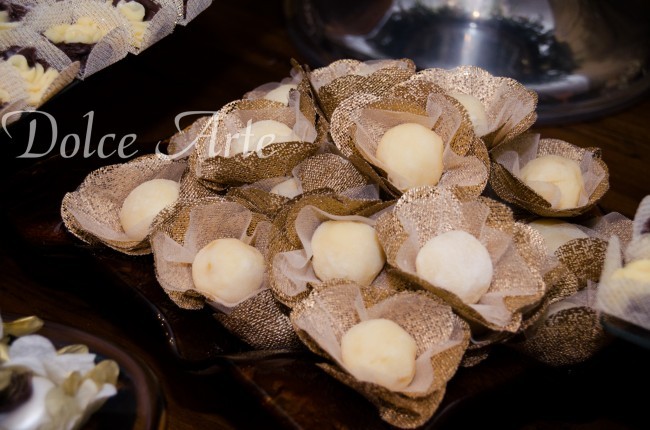 Mesa de Doces - Casamento Ilha do Mehl