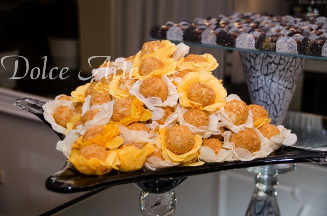 Mesa de Doces - Casamento Ilha do Mehl