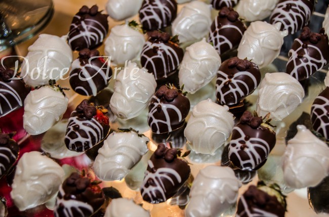 Mesa de Doces - Casamento Ilha do Mehl