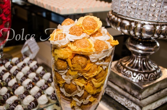 Mesa de Doces - Casamento Ilha do Mehl