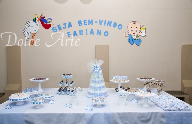 Mesa de Doces - Chá de Bebê Ursinho