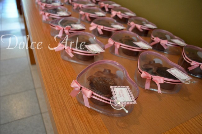 Mesa de Doces - Chá de Panela Marrom e Rosa