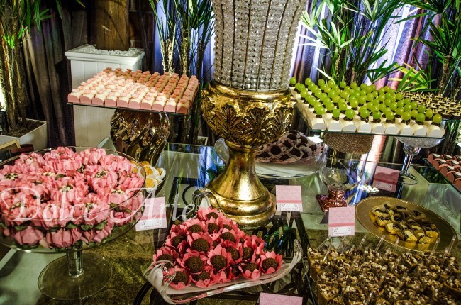 Mesa de Doces - Casamento Chácara Carpe Diem