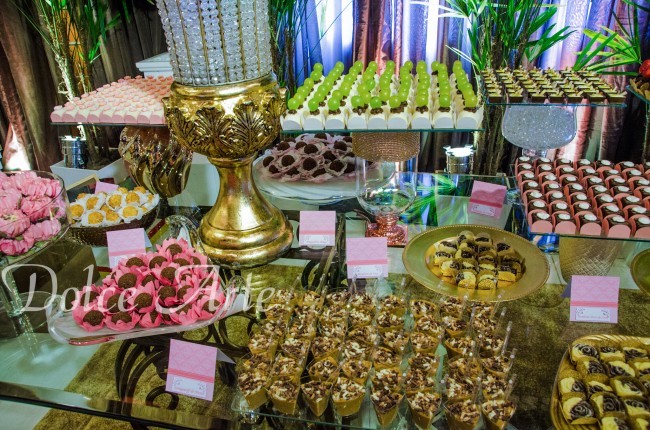 Mesa de Doces - Casamento Chácara Carpe Diem