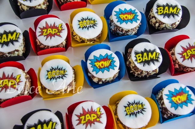 Doces Temáticos Super Heróis