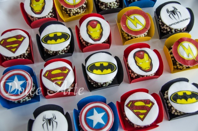 Doces Temáticos Super Heróis