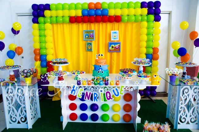 Aniversário Infantil Monstrinhos