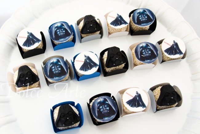 Brigadeiros decorados Star Wars