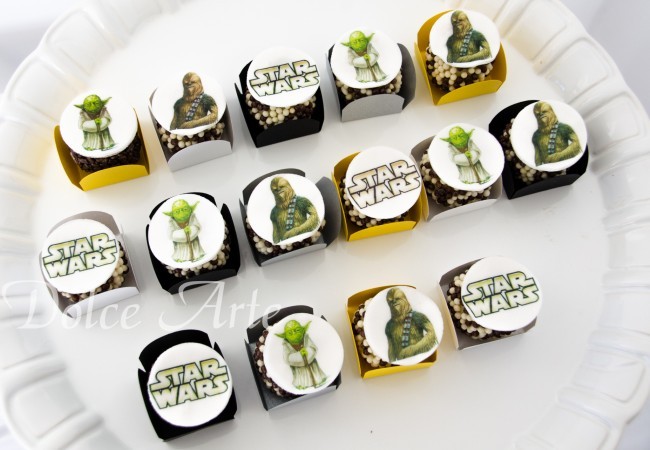 Brigadeiros decorados Star Wars