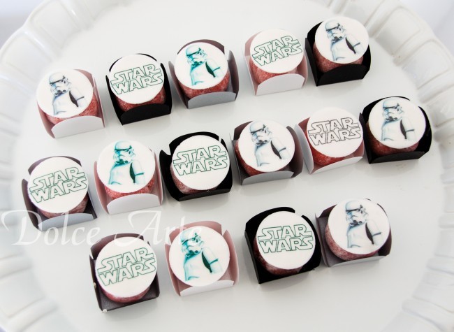 Brigadeiros decorados Star Wars