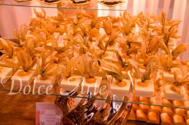 Caixinha de Laranja com Physalis