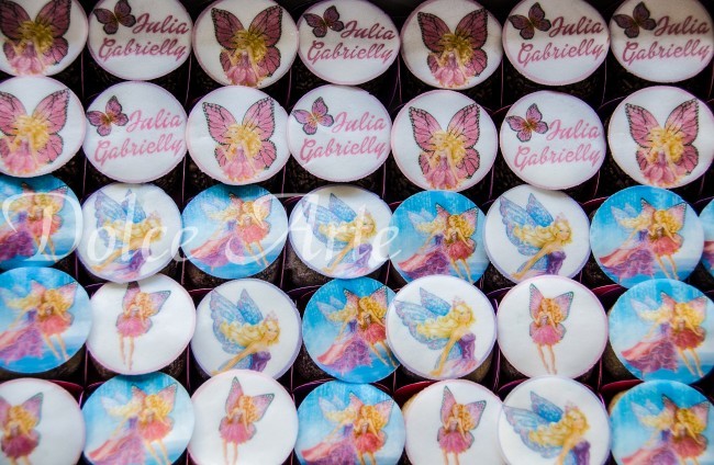 Doces Decorados Barbie Borboleta