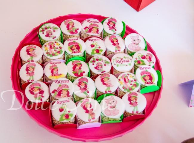 Doces Decorados Aniversário Infantil Moranguinho