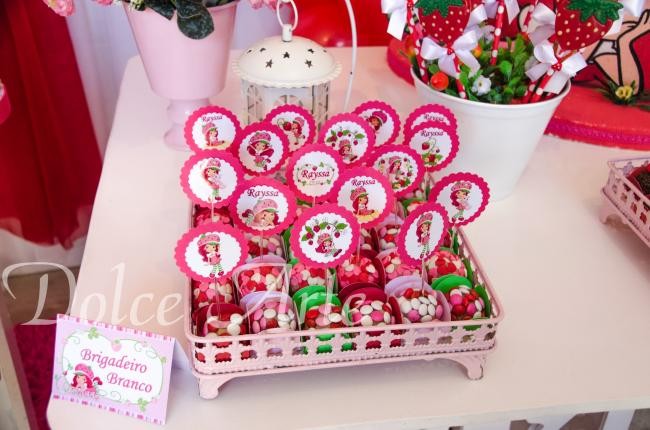 Doces Decorados Aniversário Infantil Moranguinho
