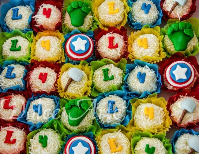 Doces Decorados Super Heróis