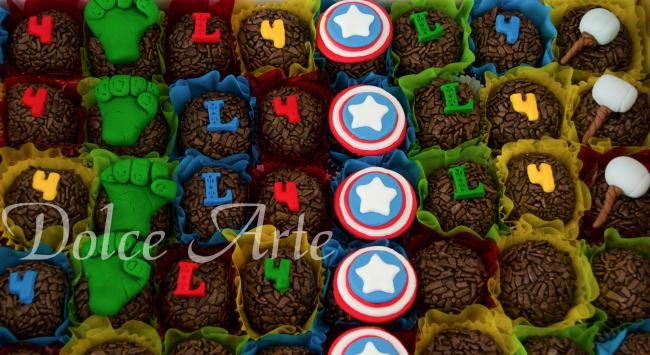 Doces Decorados Super Heróis