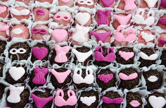 Doces Decorados Chá de Lingerie
